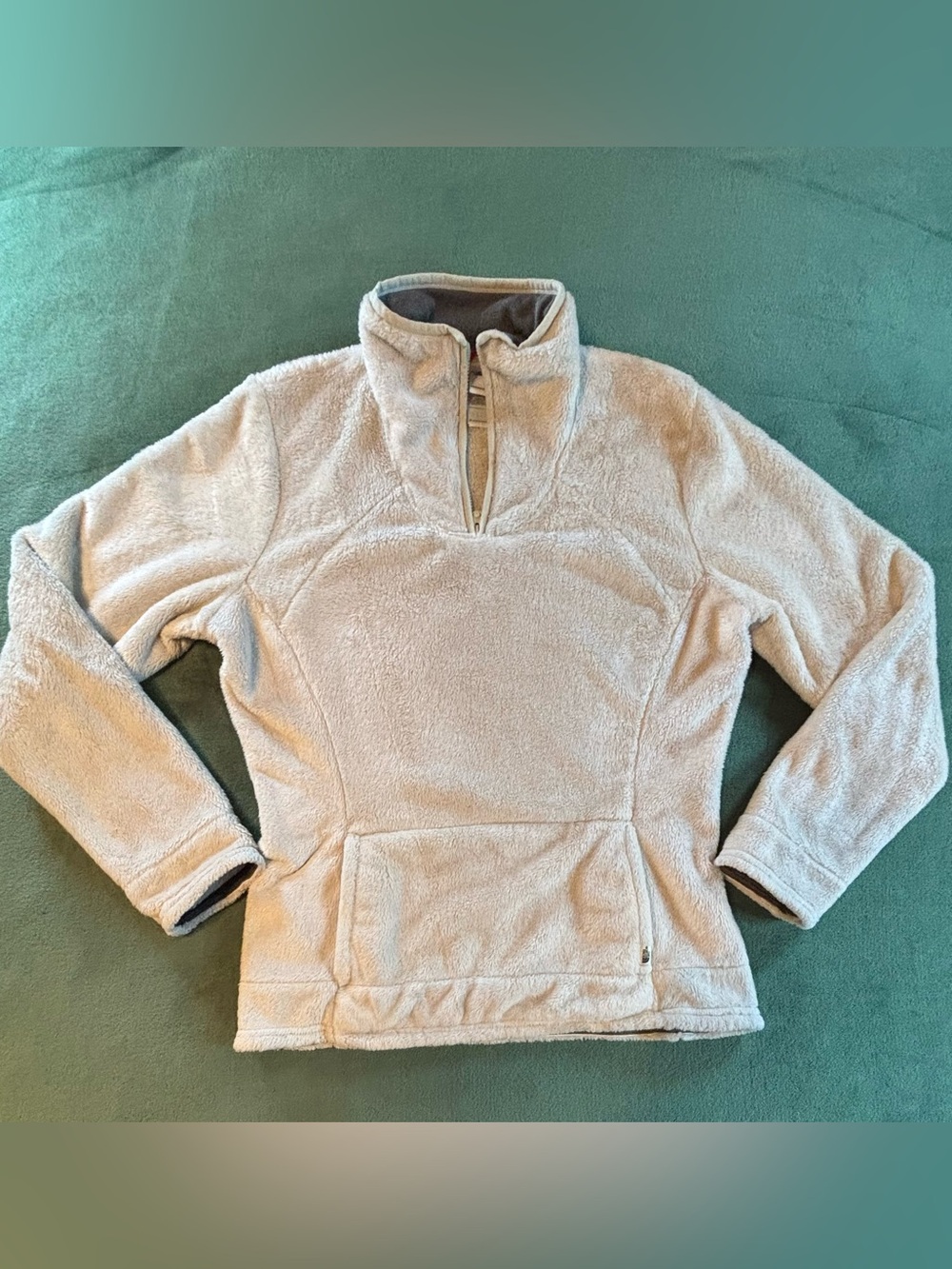 The North Face Cozy Half-Zip Sherpa Pullover Sweater, Size: L Women’s (6592)
